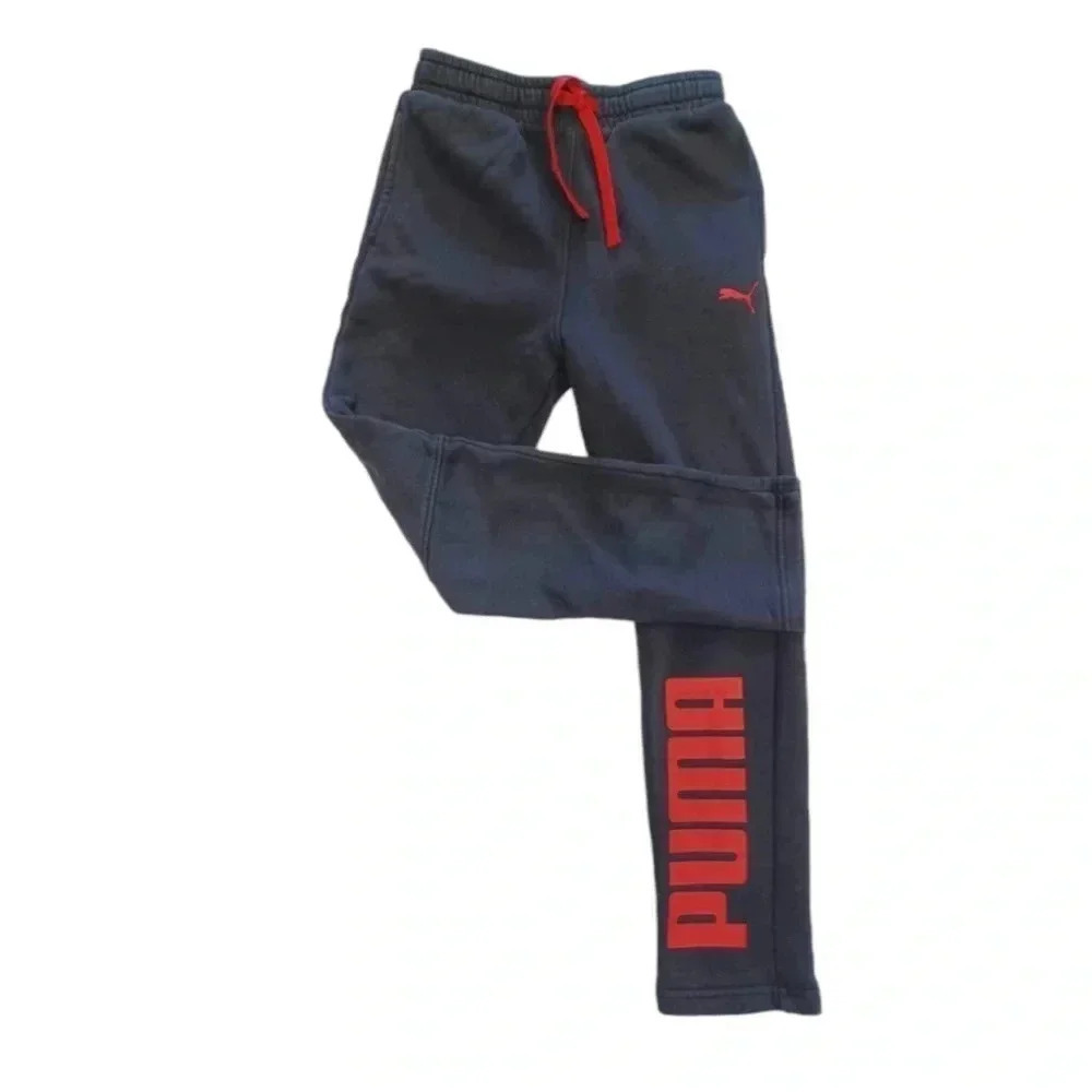 Puma Jogging Sweat Pants Black Size Large